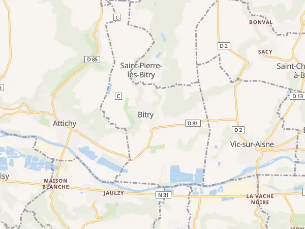 Plan de Bitry