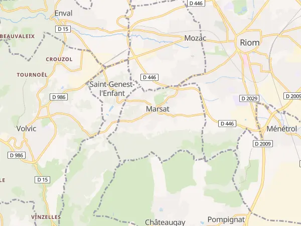 Plan de Marsat
