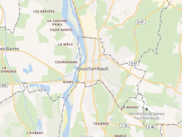 Plan de Fourchambault