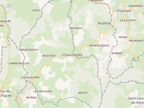 Plan de Chauchailles
