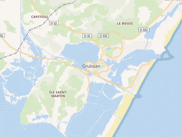 Plan de Gruissan