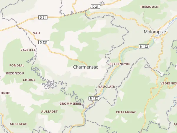 Plan de Charmensac