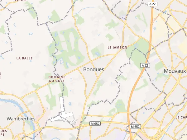 Plan de Bondues