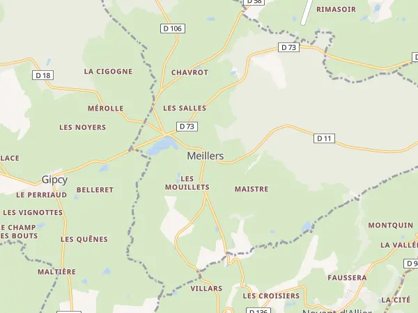 Plan de Meillers