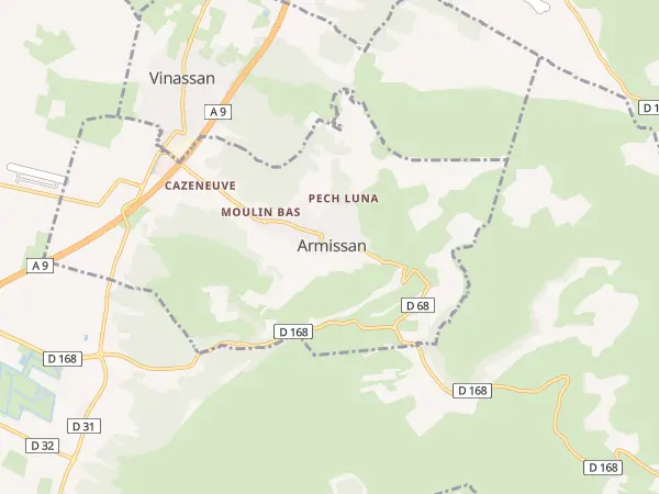 Plan de Armissan