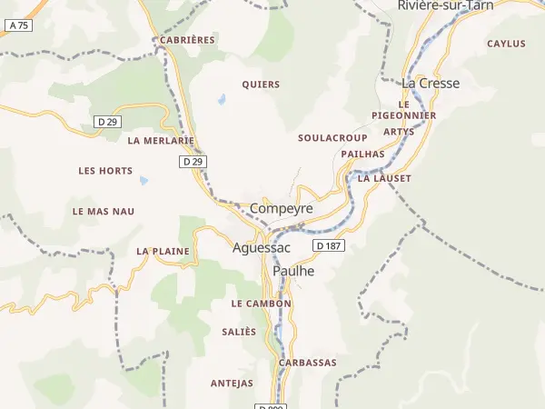 Plan de Compeyre