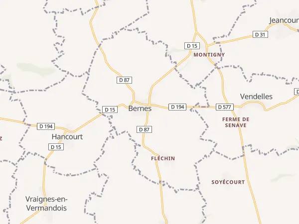 Plan de Bernes