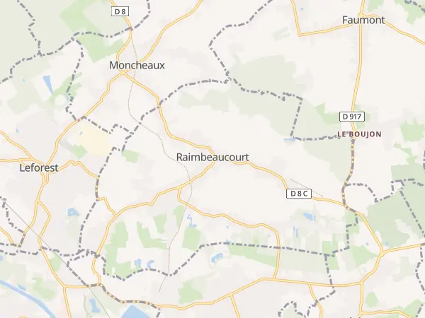 Plan de Raimbeaucourt