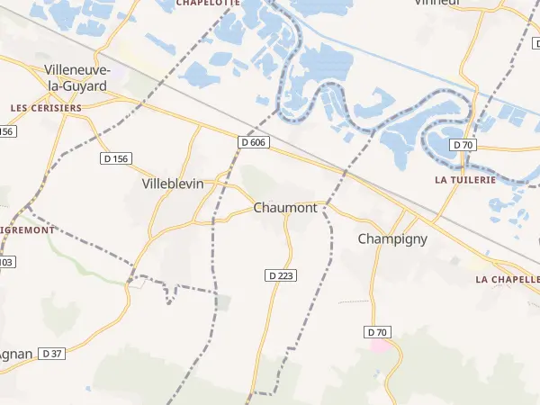 Plan de Chaumont