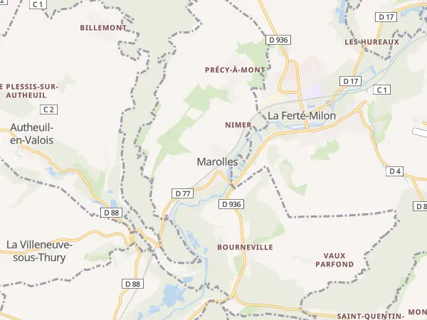 Plan de Marolles