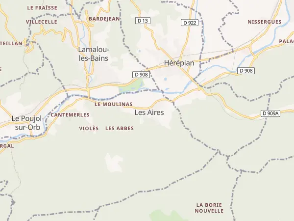 Plan des Aires