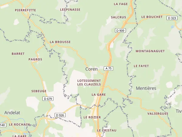 Plan de Coren