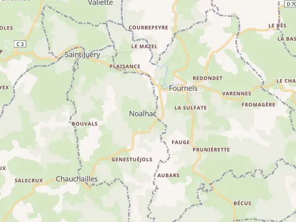 Plan de Noalhac