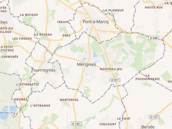 Plan de Mérignies