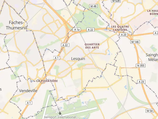 Plan de Lesquin