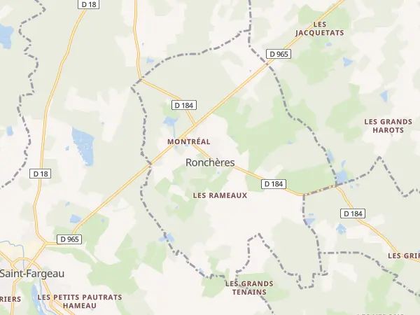 Plan de Ronchères