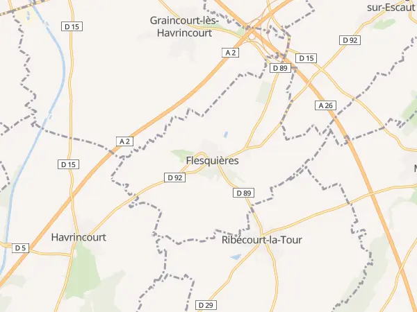 Plan de Flesquières