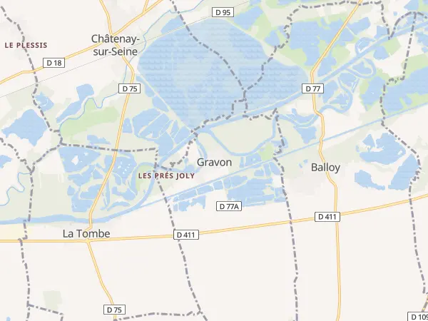 Plan de Gravon