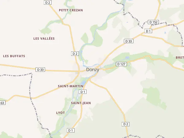 Plan de Donzy