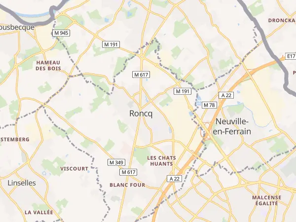 Plan de Roncq