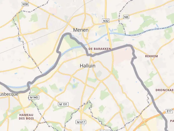 Plan de Halluin
