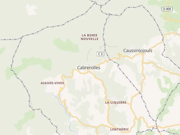 Plan de Cabrerolles