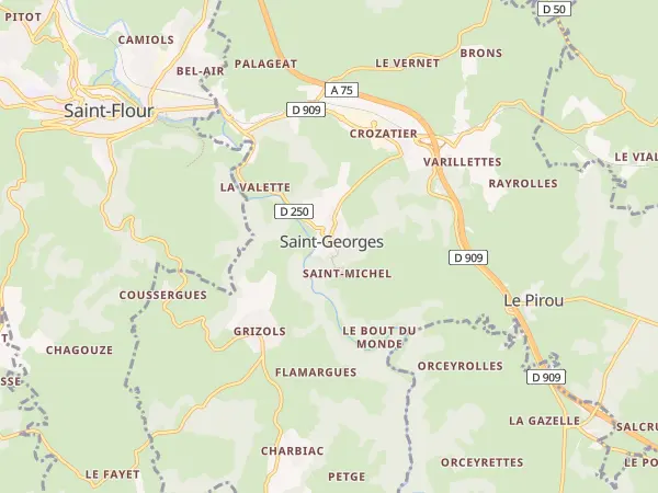 Plan de Saint-Georges