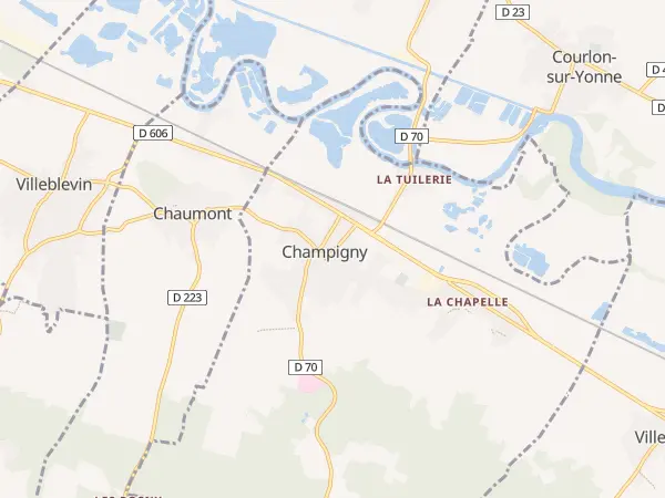 Plan de Champigny
