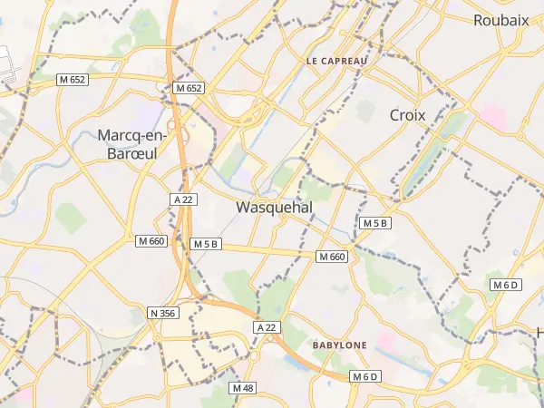 Plan de Wasquehal