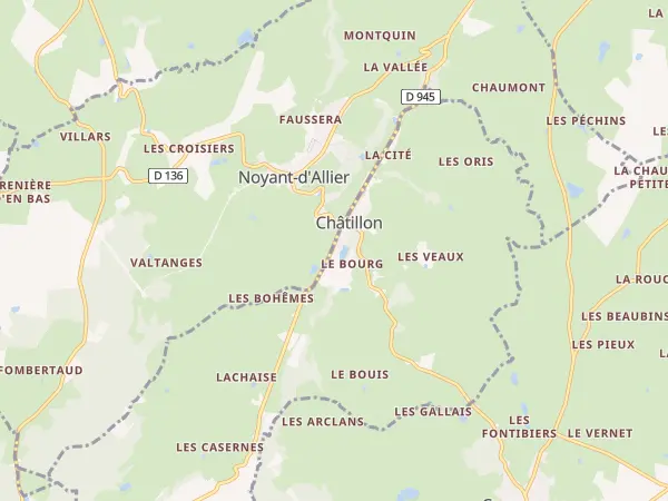 Plan de Châtillon