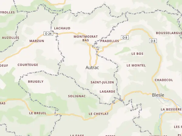 Plan de Autrac