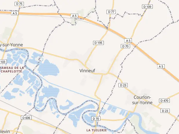Plan de Vinneuf