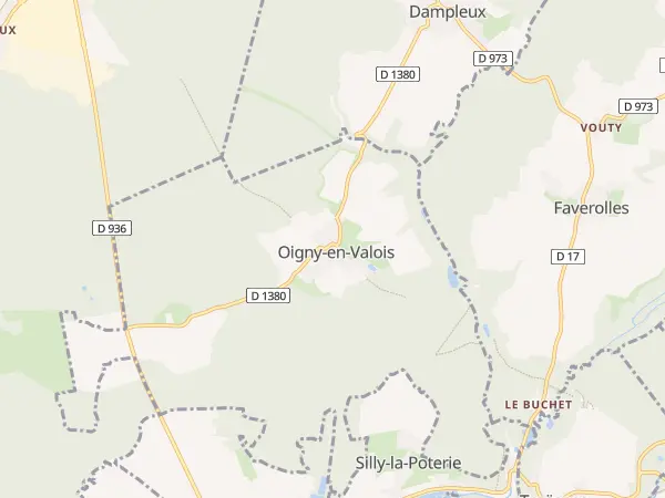 Plan de Oigny-en-Valois