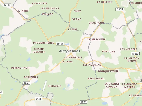 Plan de Autry-Issards