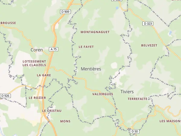 Plan de Mentières