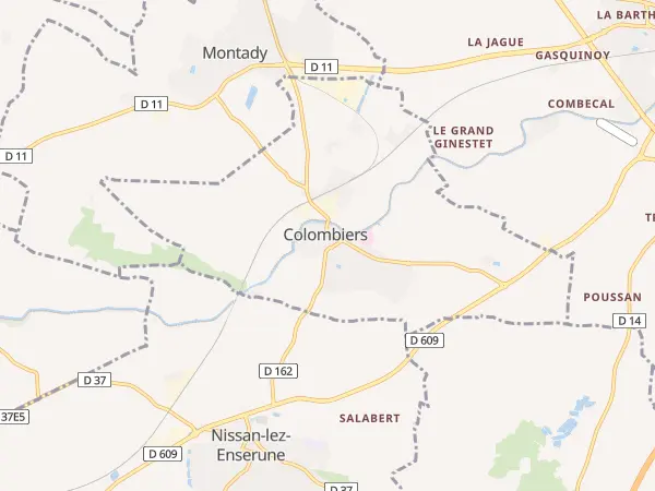 Plan de Colombiers