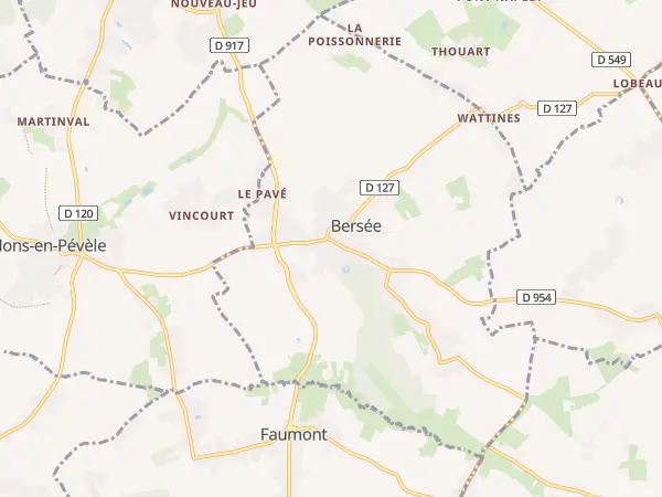 Plan de Bersée