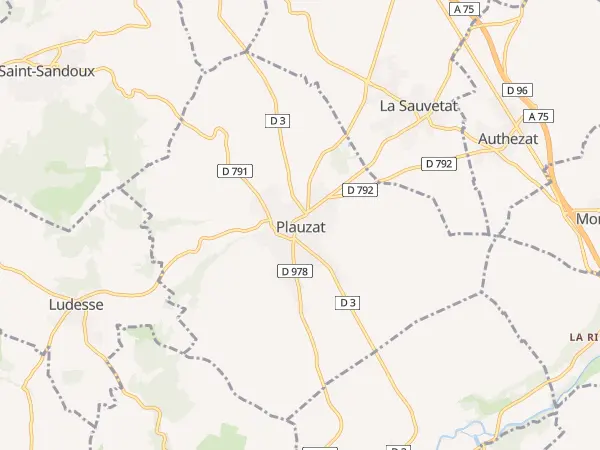 Plan de Plauzat