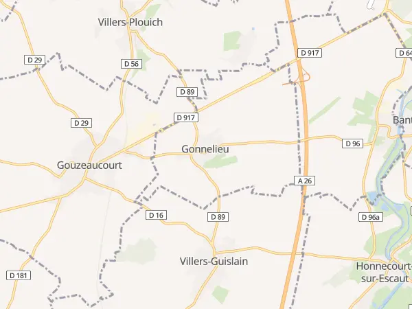 Plan de Gonnelieu