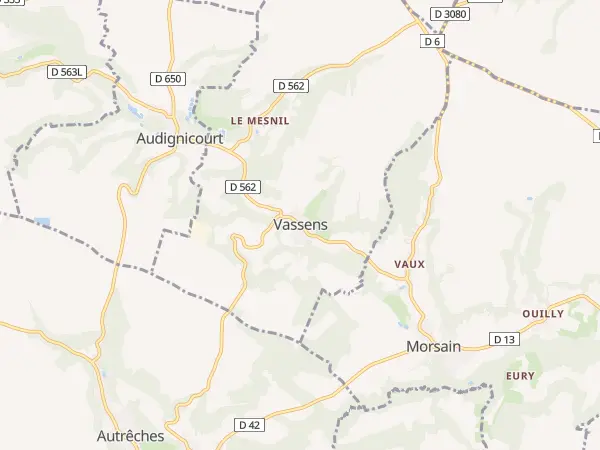 Plan de Vassens