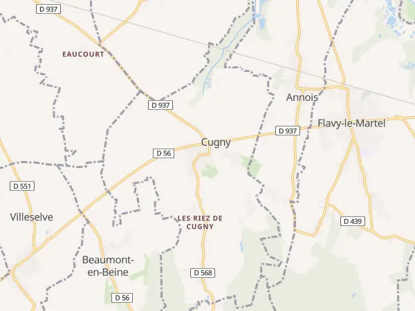 Plan de Cugny
