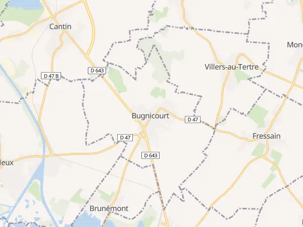 Plan de Bugnicourt