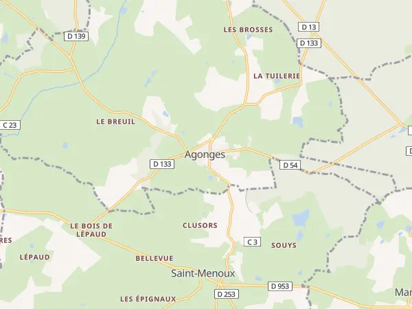 Plan de Agonges