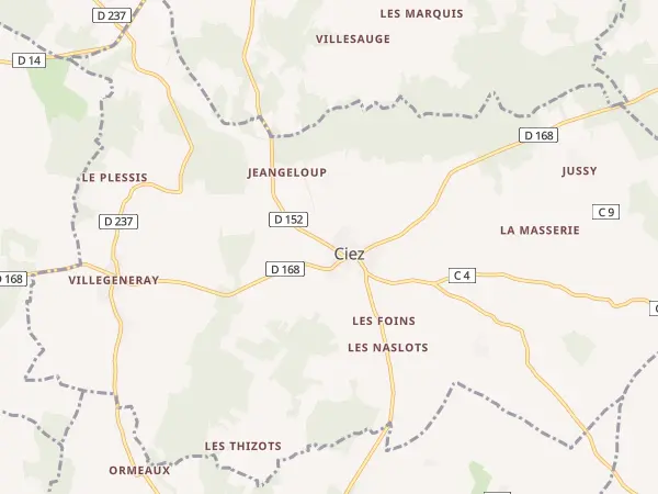 Plan de Ciez