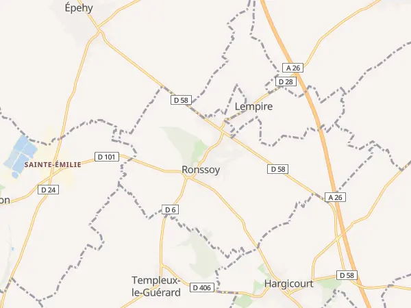 Plan de Ronssoy