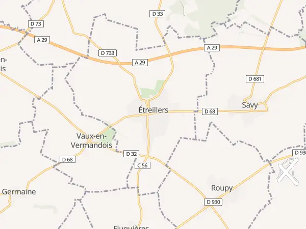 Plan de Étreillers