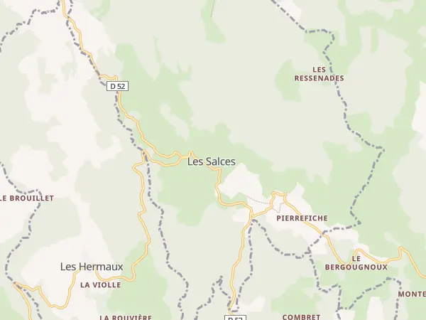 Plan des Salces