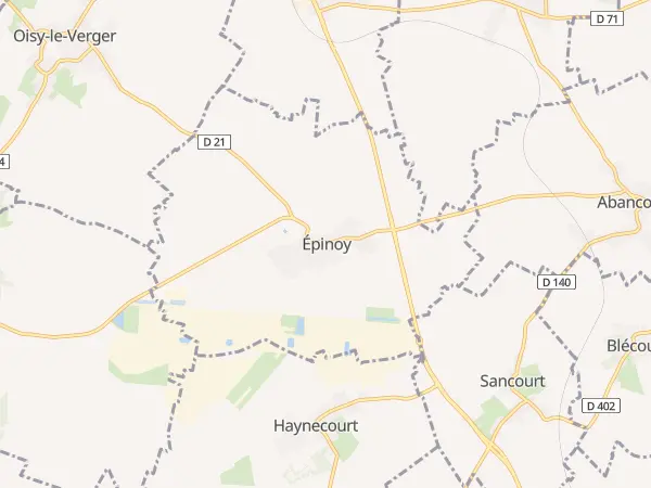 Plan de Épinoy