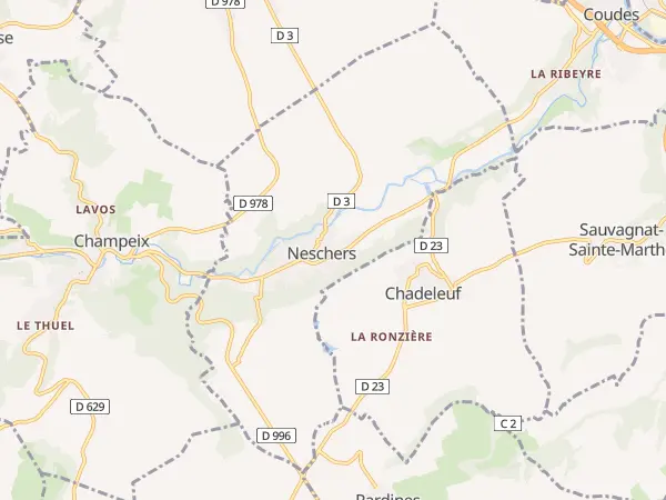 Plan de Neschers