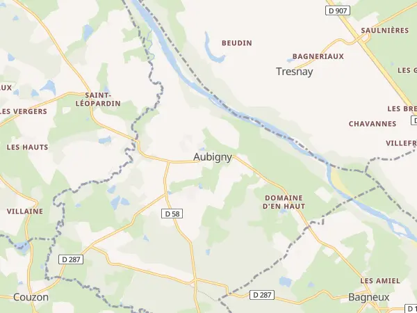 Plan de Aubigny